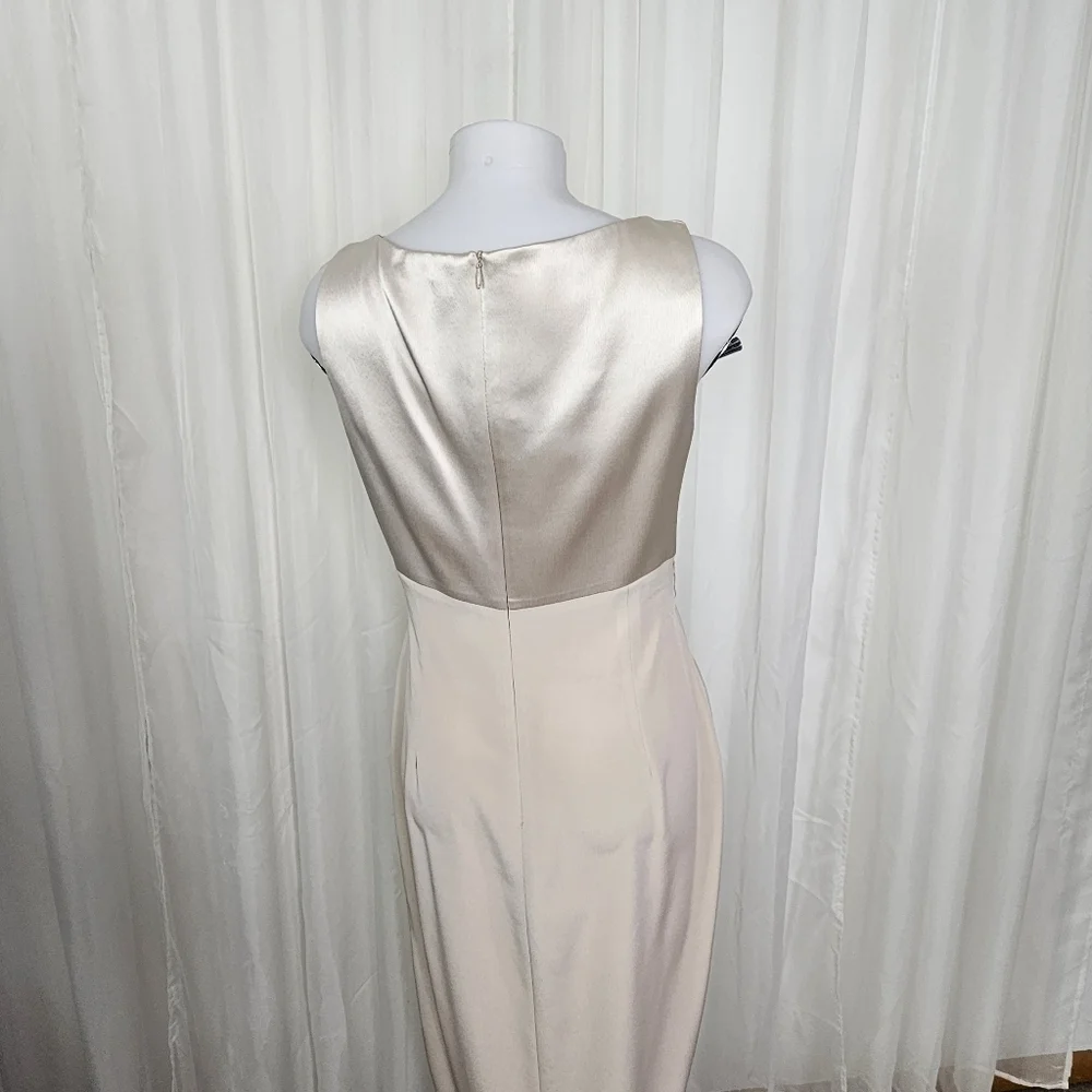 Tahari beige ivory
